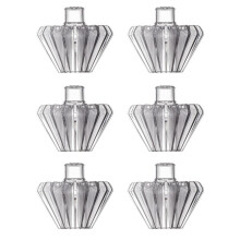 6X Coffee Filter Paper Assistant for Paragons Filter Cup T1 Filter Paper Press Cone Hot Water Stamping Coffee Accessorie