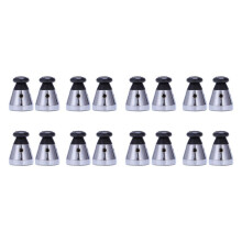 Pressure Kocherentlastungs Jigger Valve 1,5 Zoll Hoch 16Pcs Schwarz
