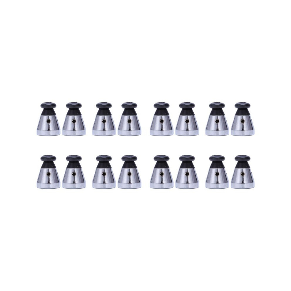 Pressure Cooker Relief Jigger Valve 1.5 Inch High 16Pcs Black 4714086854599