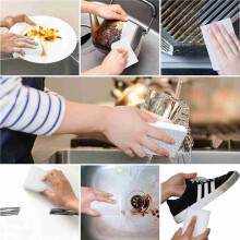 216st Magic Sponge High Density Compressed Cleaning Melamin Eraser Köks Badrumssoffrengöring
