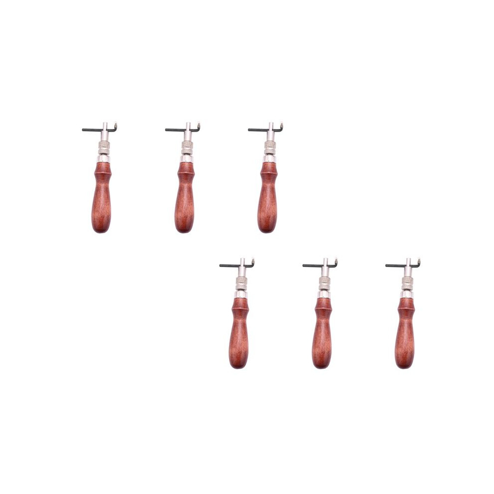 6X Solid Adjustable Pro Stitching Groover And Creasing Beveler Leathercraft Sets To Sew Crease Leather Tool 6032079656615