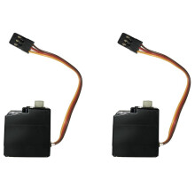 2X Servo Senza Spazzole A 3 Fili per HBX 16889 16889A 16890 16890A SG 1601 SG 1602 SG1601 SG1602 RC Accessori per Ricambi Auto
