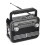 Portable AM/FM/SW Shortwave Radio with  5.0,Support USB/TF Player,Digital Tuner & Earphone Jack Grey 1