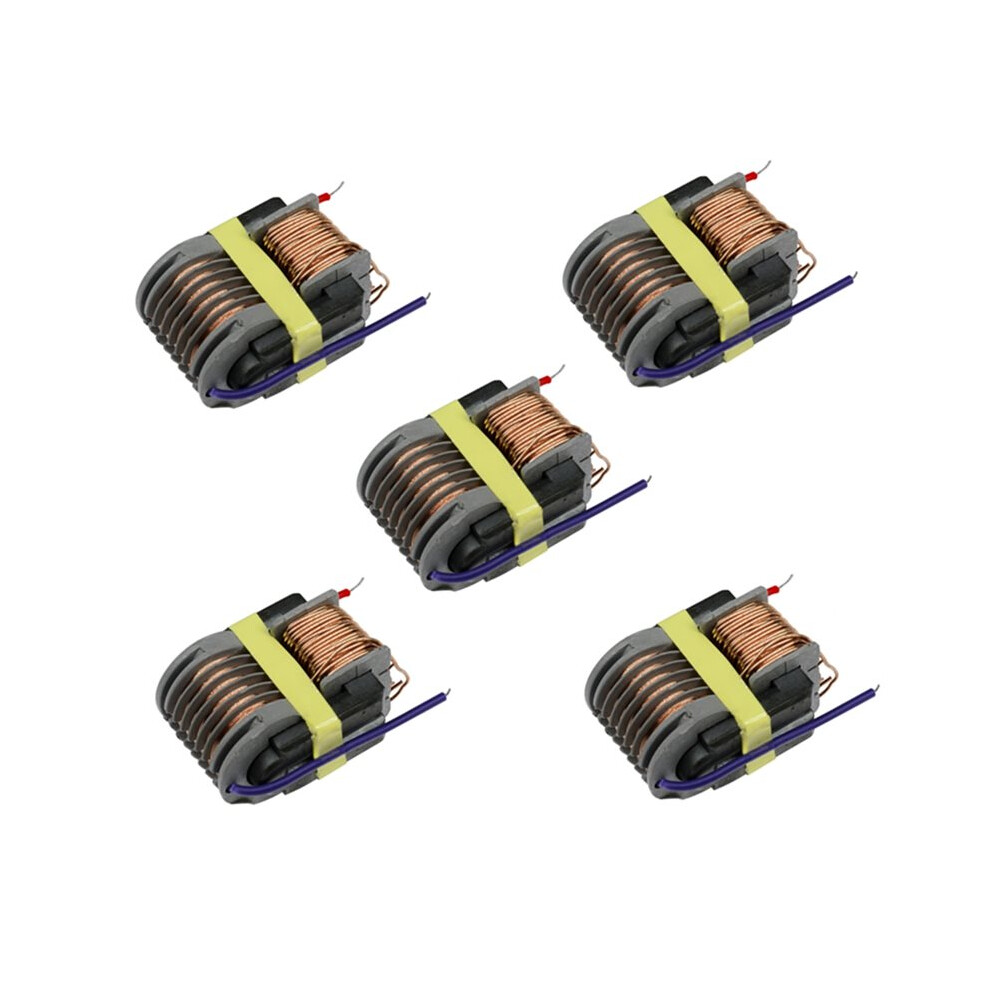 5Pcs 15Kv High Frequency Voltage Inverter Voltage Coil Arc Generator Step Boost Converter Power Transformer 4711852767602