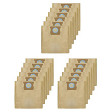 Lot de 18 Sacs Filtrants Jetables pour Aspirateur D'Atelier DXVA19-4104, Compatibles avec les Aspirateurs Eau et Poussière pour  de 5 à 8