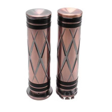 1 Pair Motorcycle Handlebar Grips 1" Aluminum Hand Grips for 2002-2017 VRSC 1996-Later XL 2008-2013 XR