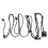 A2055406435 Car Front Bumper Parking Sensor Wiring Harness PDC Cable Fit for - C-Class W205 1