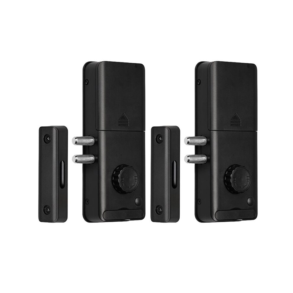 Tuya Door Lock Electronic Concealed Type For Wooden Door, Ic Access Card Keyless Entry, App Unlock 2Pcs 4711734978850