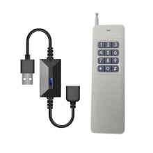 DC5V USB Remote Control USB Remote Power 433MHz Control Wireless Radio Frequency ,for LED Lights,Fan