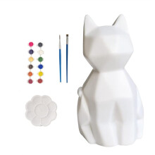 Paint Your Own Cat Lamp Kit,Arts and Crafts for Kids Ages 8-12,Art Supplies Painting Kit for Kids 6-12,Cat Night Light