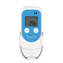 TempU07TH USB Temperature and Humidity Data Logger Reusable Temp Humidity Data Recorder 34,560 Capacity for Lab