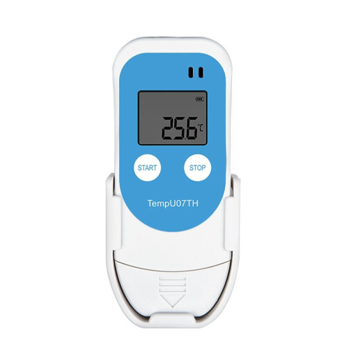 TempU07TH USB Temperature and Humidity Data Logger Reusable Temp Humidity Data Recorder 34,560 Capacity for Lab