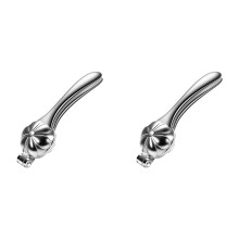 2X Notenkraker Kastanje Clip Notenkrakers Sheller Walnoottang RVS Kastanjesnijder Gereedschap Metalen Moeropener Tang