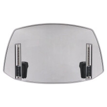 Estensione Universale per Parabrezza Moto, Deflettore Antivento per Moto, Compatibile con La Maggior Parte di Moto, Scooter e Moto da