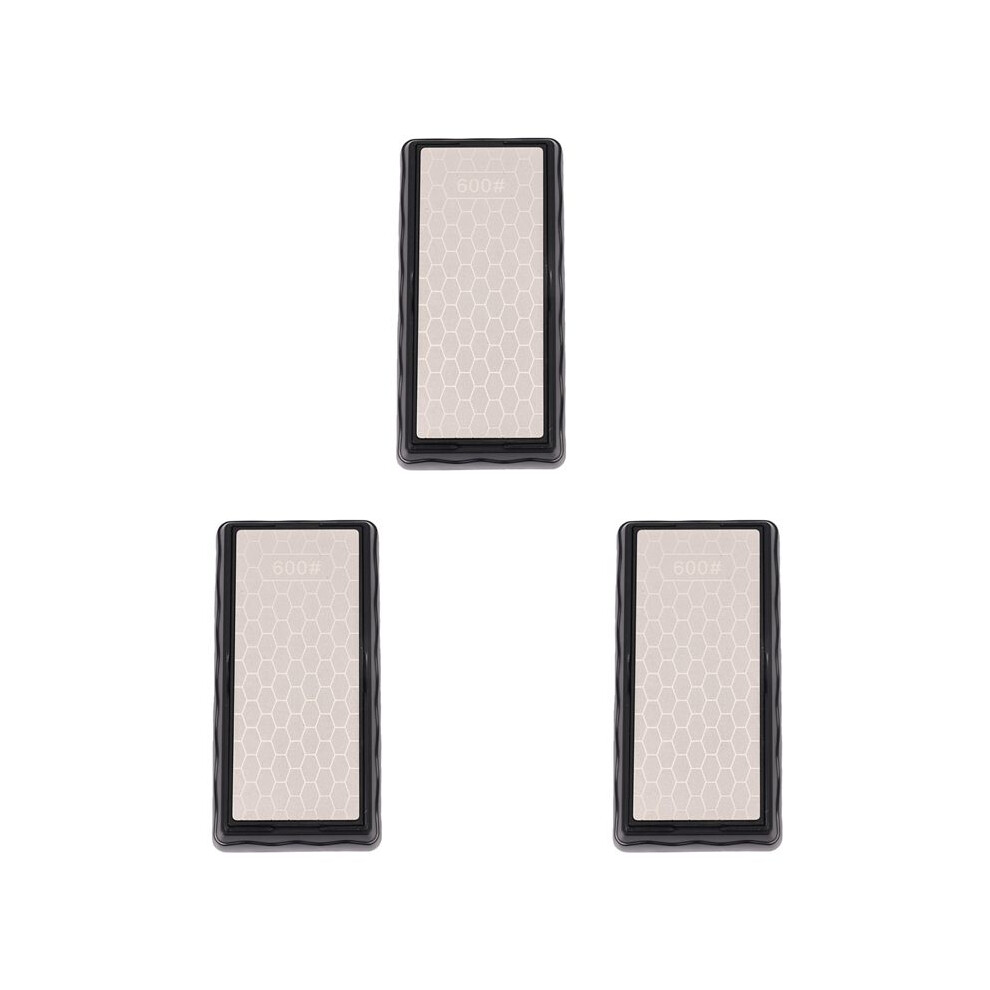 3X 600 1200 Double-Side Sharpener Diamond Whetstone Knife Sharpening Stone Kitchen Grit Chef Knife Grinding Tool 6033988378056