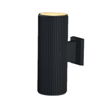 Modern LED Wall Lamp, Striped Round Lamp,Dual Lighting, Aluminum Tube, Indoor & Outdoor Use, IP65 Waterproof