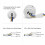 2X Motion Sensor Light  AC85-265V PIR Sensor for Lighting  Delay Adjust Movement Detector Lamp 2