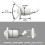 2X Motion Sensor Light  AC85-265V PIR Sensor for Lighting  Delay Adjust Movement Detector Lamp 10