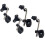 4 Piar Motorcycle 22MM Windshield Mounting Bracket Universal Windscreen Fixed Bracket Moto Parts 1