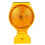 Solar Powered LED Light with Dual-Sided Visibility and Photocell Technology Yellow 1