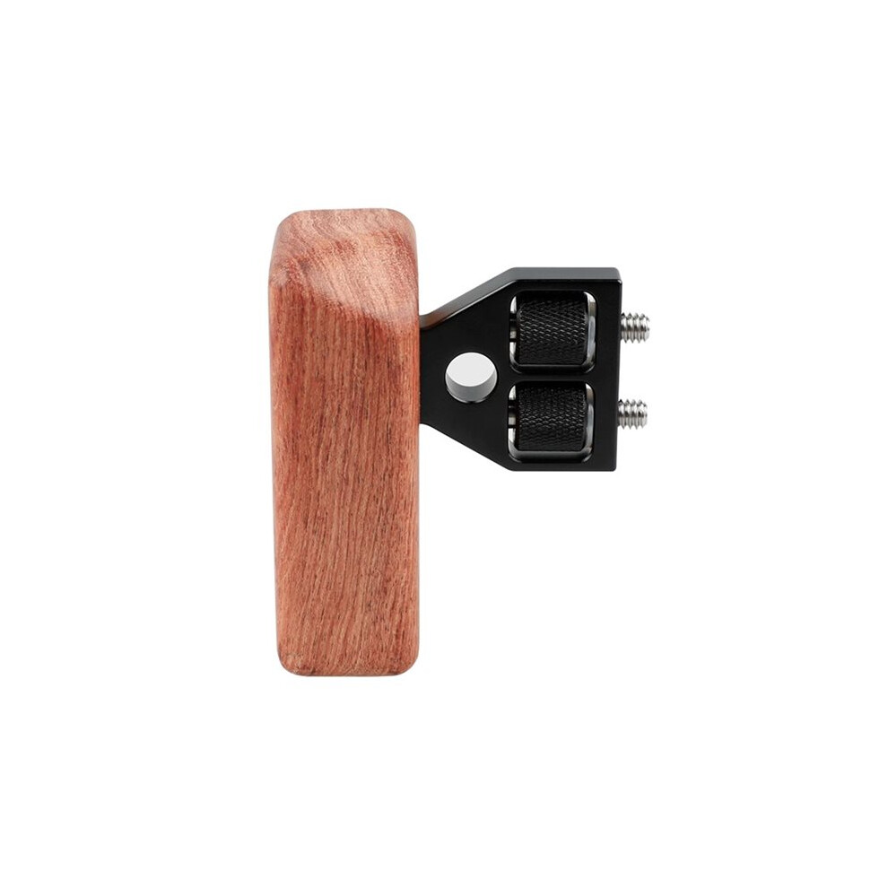 Universal Dslr Camera Cage Side Handle Wooden Grip Ergonomic Camera Rabbit Cage Side Grip For Slr Photography Left 6033240922157