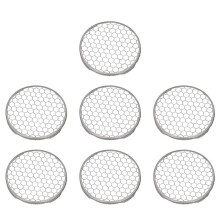7 Pack Charcoal Incense Burner Replacement Screens Small Plated Iron Mesh Grille Hanging Incense Burner Accessory