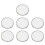 7 Pack Charcoal Incense Burner Replacement Screens Small Plated Iron Mesh Grille Hanging Incense Burner Accessory 1
