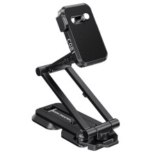 ULANZI CO81 Trépied Magnétique pour Téléphone, Support Portable, Trépied pour , Vis 1/4 Pouce, Crochet Pliable pour