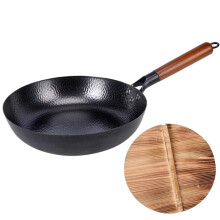 Frying Pans Nonstick Saute Cooking Cookware Outdoor Frying Pan for Outdoor Picnics Grilling Barbecue Home Kitchen A