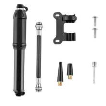Bike Tire Pump Bike Pump for Road, Mountain and Bikes, High Pressure, Includes Mount Kit