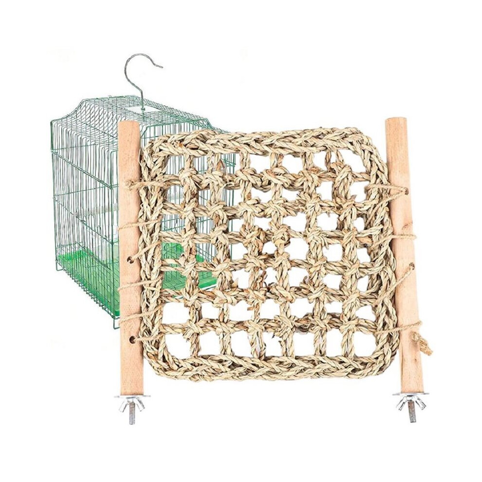 Saudism Bird Cage Perch Wood Parakeet Stand Conure Ladder Perch For Cage For Training Feeding Conure Lovebird Canary S