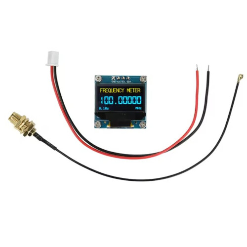 1KHz-100MHz Frequency Meter Frequency Display Frequency Counter for RF Measurement Ham Radio Transceiver