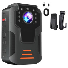 4K Body-Worn Camera with Anti-Shake, HD, Compact Design, Long Battery Life, Chest-Mounted Night Vision Device