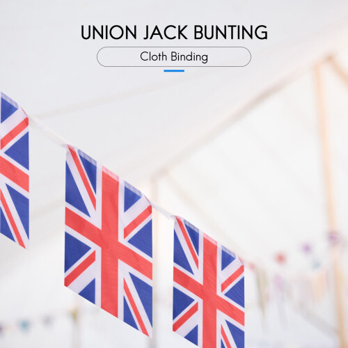 Union Jack Flag Bunting 12 ft with 11Flags 1
