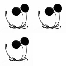 3X Motorfiets Hoofdtelefoon Microfoon Motorhelm Communicators Headset Onderdelen Elektrische Instrumenten Accessoires