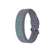 Orologio con Promemoria e Allarme Vibrante - con Fino A 8 Allarmi Personali e Promemoria Messaggi al Giorno, Grigio