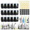 15Pack Clock Mechanism Replacement Kit with 19 Pairs Clock Hands,Quartz Clock Movement Replacement,Clock Movement Motor 1