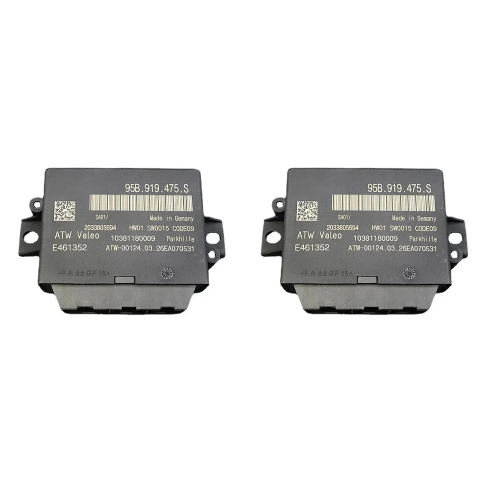 2X 95B919475s, 95B 919 475 S Parking Assist Control Unit Reversing Module For 982 718 Boxster 982C 718 6032810476908