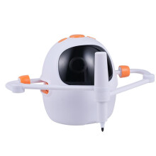 Robô de Desenho - Brinquedo Educativo para Desenho Infantil - Ferramenta Divertida de Aprendizagem com 100 Cartões para Crianças