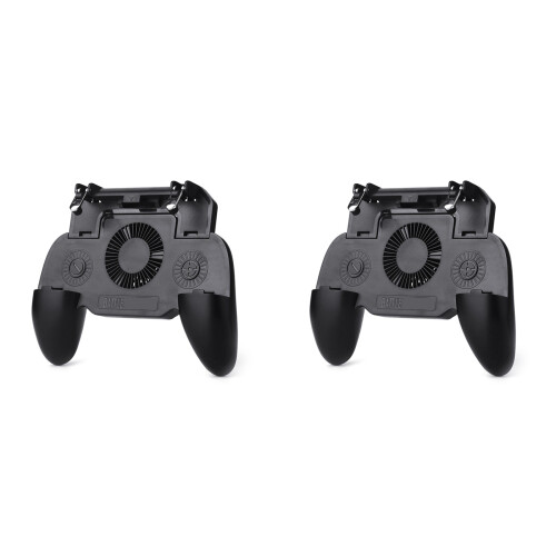 2X Controller di Gioco Mobile con Ventola di Raffreddamento per PUBG Trigger Joystick Gamepad per Smartphone