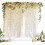 10x10ft White Tulle Backdrop Curtain with Lights String 2 Panels White Backdrop Curtains for Wedding Partie 1