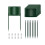 4 Pcs Sprinkler Guards Shield for Overspray Control, Rustproof Sprinkler  Protector for Parks, Gardens 1