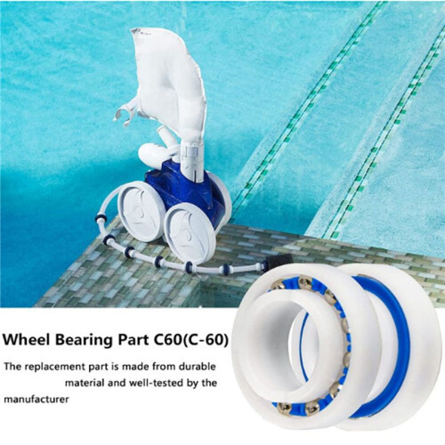 24-Pack Lagerbyteshjul för  Pool Cleaner C60 C-60 180 280 Pool Cleaners Delar 2