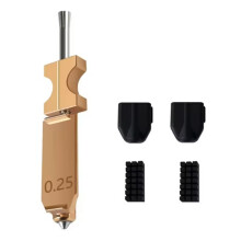 0.25mm Nozzle for Flashforge AD5X Upgraded Bimetallic Hardened Steel Nozzles 3D Printer Replacement Parts