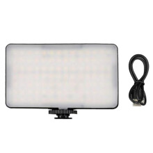 Camera LED-Invullicht met 3 Instelbare Kleuren, 1800 MAh, Krachtig voor Make-Upartiesten en Contentmakers, Lange Batterijduur