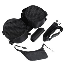 For Boombox 4 Sound-Permeable Mesh Storage Bag Outdoor Protective Case Left Right Mesh Pocket Carry Handle Sleeve