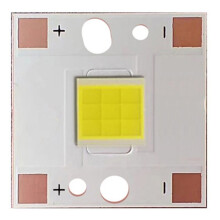 Lâmpadas LED 7070 de Alta Potência, 72W, 6000K, com Perfil Plano, para Iluminação Automotiva de Alto Brilho, 9V 7000mA A