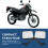 Specchio Retrovisore per Moto 2 Pezzi Nero per  Dr 200 250 Dr350 Drz 400 Dr650 4