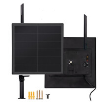 Solar Panels Support Meshtastic Communication Solar Lora Nodes Support RAK4631 Heltec V3 Type-C 3.7V Output