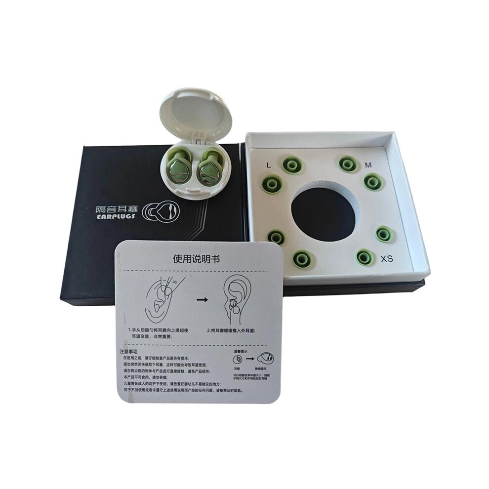 Silicone Earplugs for Noise Reduction, Immersive Sleep & Silent Protection for Adults D
